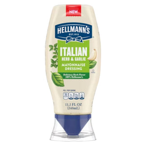 Italian Herb & Garlic Mayonnaise Dressing 340ml Hellmann's