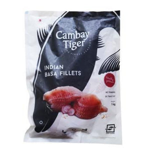 India Basa Fillets 1kg Cambay Tiger