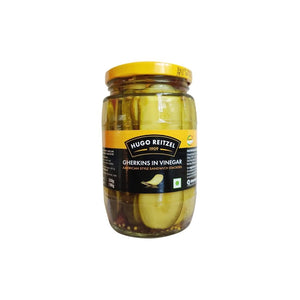 Gherkins In Vinegar 350gm Hugo Reitzel
