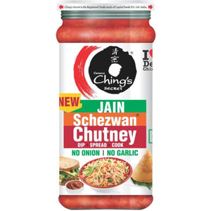 Jain Schezwan Chutney 250gm Chings Secret