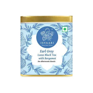 Earl Gray Loose Black Tea 50gm Isvaari