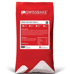 CRÈME CAKE BASE VANILLA 5KG SWISSBAKE