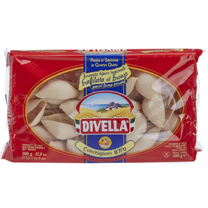 Conchiglioni - 87B Durum Wheat Semolina, 500 g Divella