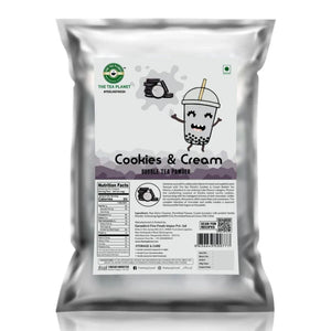 Cookies & Cream Bubble Tea Premix - 1Kg The Tea Planet