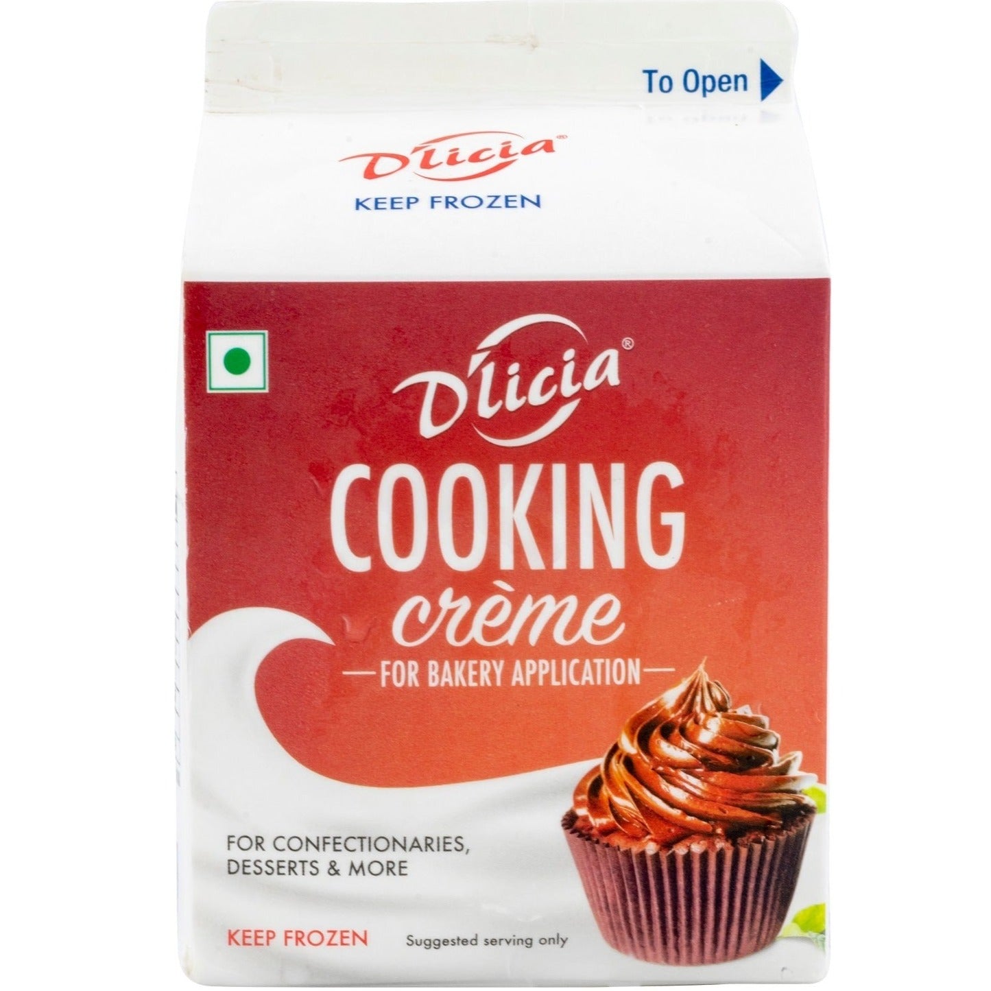 Non Dairy cooking cream 1kg Dlecta