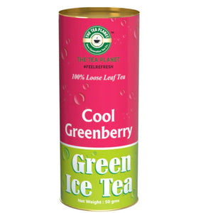 Cool Greenberry Orthodox Green Ice Tea - 50 gms The Tea Planet