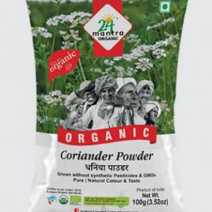 Coriander Powder 100g 24 Mantra Organic