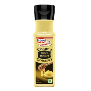 Funfoods Creamy Honey Mustard Dressing 210gm Dr.Oetker
