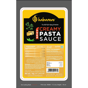 Creamy Pasta Sauce 1 Kg Habanero