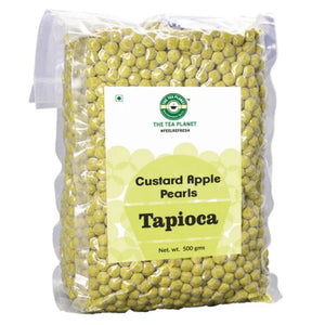 Custard Apple Tapioca Pearls - 500 gms The Tea Planet