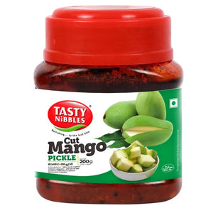Cut Mango Pickle 200g Pet Jar Taste Nibbles