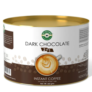 Dark Chocolate Instant Coffee Premix (2 in 1) 250gm The Tea Planet