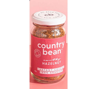Decaf Hazelnut Instant Coffee 50g Country Bean