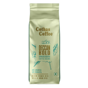 Deccan Bold espresso roasted 250G Cothas Coffee