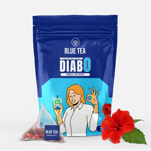 Diabo Herbal Infusion - 30 Tea Bags Blue Tea