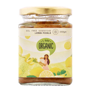 Digestive Lemon Pickle 250g I Say Organic