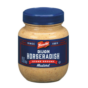 Dijon Horseradish Stone Ground Mustard 161gm French's