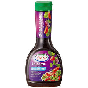 Dressing 99 Fat Free Balsamic 330 Ml Praise