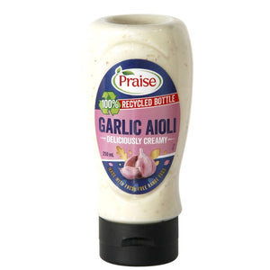 Dressing Creamy Garlic Aioli 250 Ml Praise