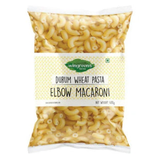 Durum Wheat Pasta - Elbow Macaroni (400g) Wingreen