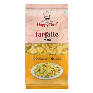 Durum Wheat Pasta - Farfalle_Bow-Tie, 500 g HappyChef