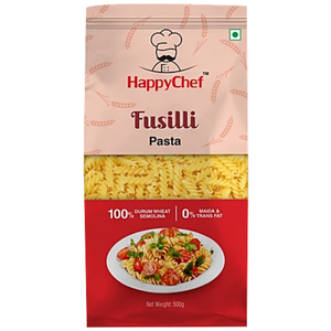Durum Wheat Pasta - Fusilli 500gm HappyChef