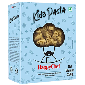 Durum Wheat Pasta - Kids, Blue 250gm HappyChef