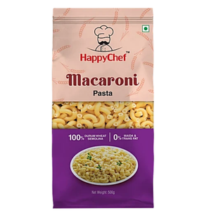 Durum Wheat Pasta - Macaroni 500gm HappyChef