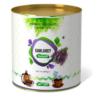 Earl Grey Flavored Instant Green Tea 400gm The Tea Planet