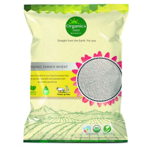 Emmer Wheat Flour - 100% Khapli Atta 5kg Organics Food Market