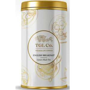 English Breakfast Black Tea 50g Tin TGL CO