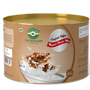English Toffee Flavored Lassi Mix 250gm The Tea Planet