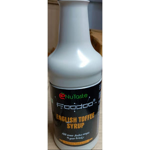 English Toffee Syrup 1 ltr Foodoo