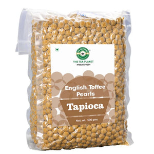 English Toffee Tapioca Pearls - 500 gms The Tea Planet