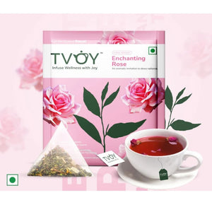 Enhancing Rose Green Tea TVOY