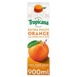 Extra Pulpy Orange With Juicy Bits 900ml Tropicana
