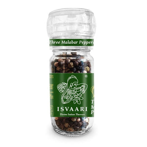 Fairtrade Malabar Three Peppercorns 50g Isvaari
