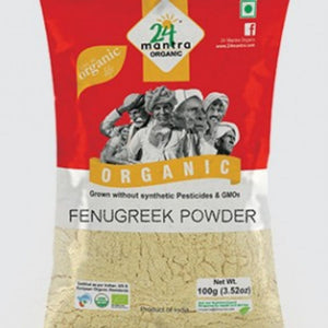 Fenugreek Powder 100g 24 Mantra Oraganic