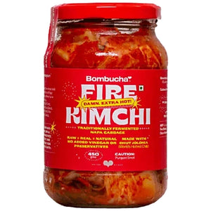 Fire Kimchi Cabbage With Bhut Jolokia 450g Bombucha