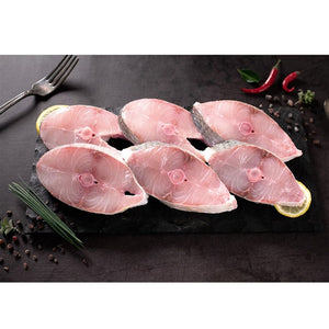 Fresh Indian Salmon - Steaks Cambay Tiger