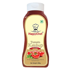 Fresh Tomato Ketchup - Premium, 200 g HappyChef
