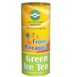 Frosty Pineapple Orthodox Green Ice Tea - 50 gms The Tea Planet