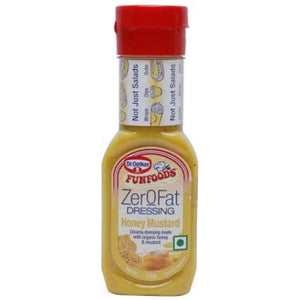 Funfoods Zero Fat Honey Mustard Dressing 210gm Dr.Oetker