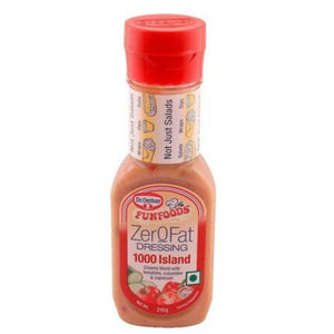 Funfoods Zero Fat 1000 Island Dressing 210 gm Dr.Oetker