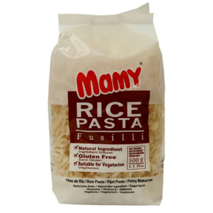 Fusilli Rice Pasta, 500G Mamy