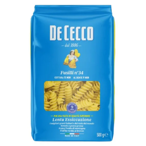 Fusilli no 34 Pasta 500g De Cecco