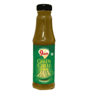 GREEN CHILLI SAUCE 200G 9AM