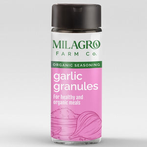 Garlic Granules Organic Seasoning Milagro Farm Co