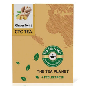 Ginger Twist Flavored CTC Tea The Tea Planet