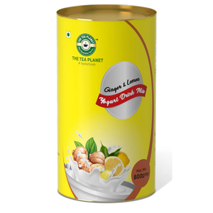 Ginger & Lemon Flavored Lassi Mix 800gm The Tea Planet